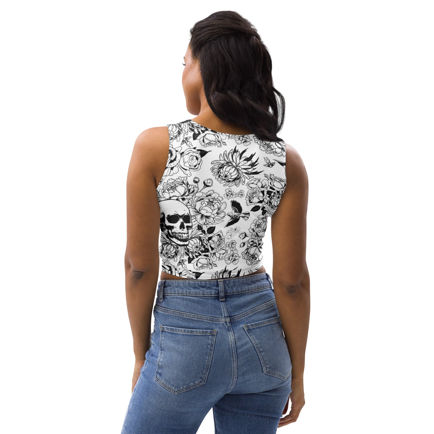 The Bone Garden Crop Top