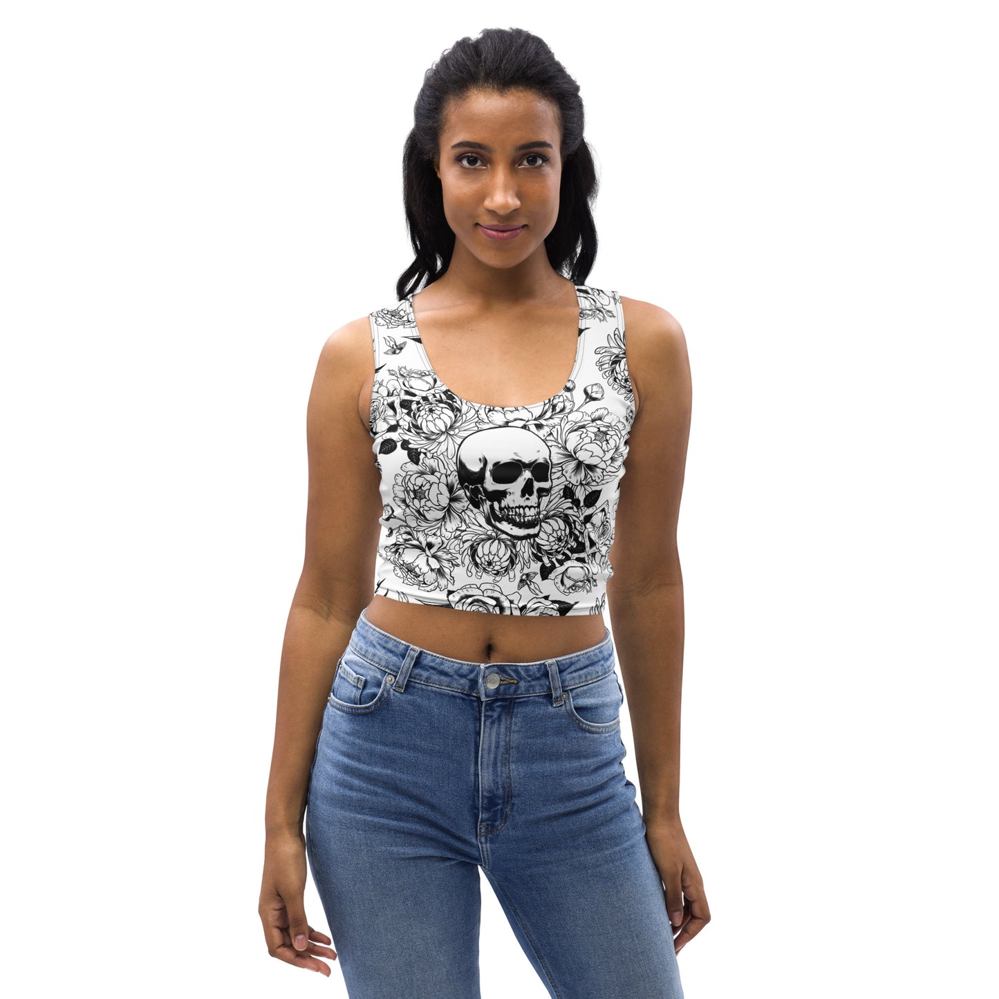 The Bone Garden Crop Top