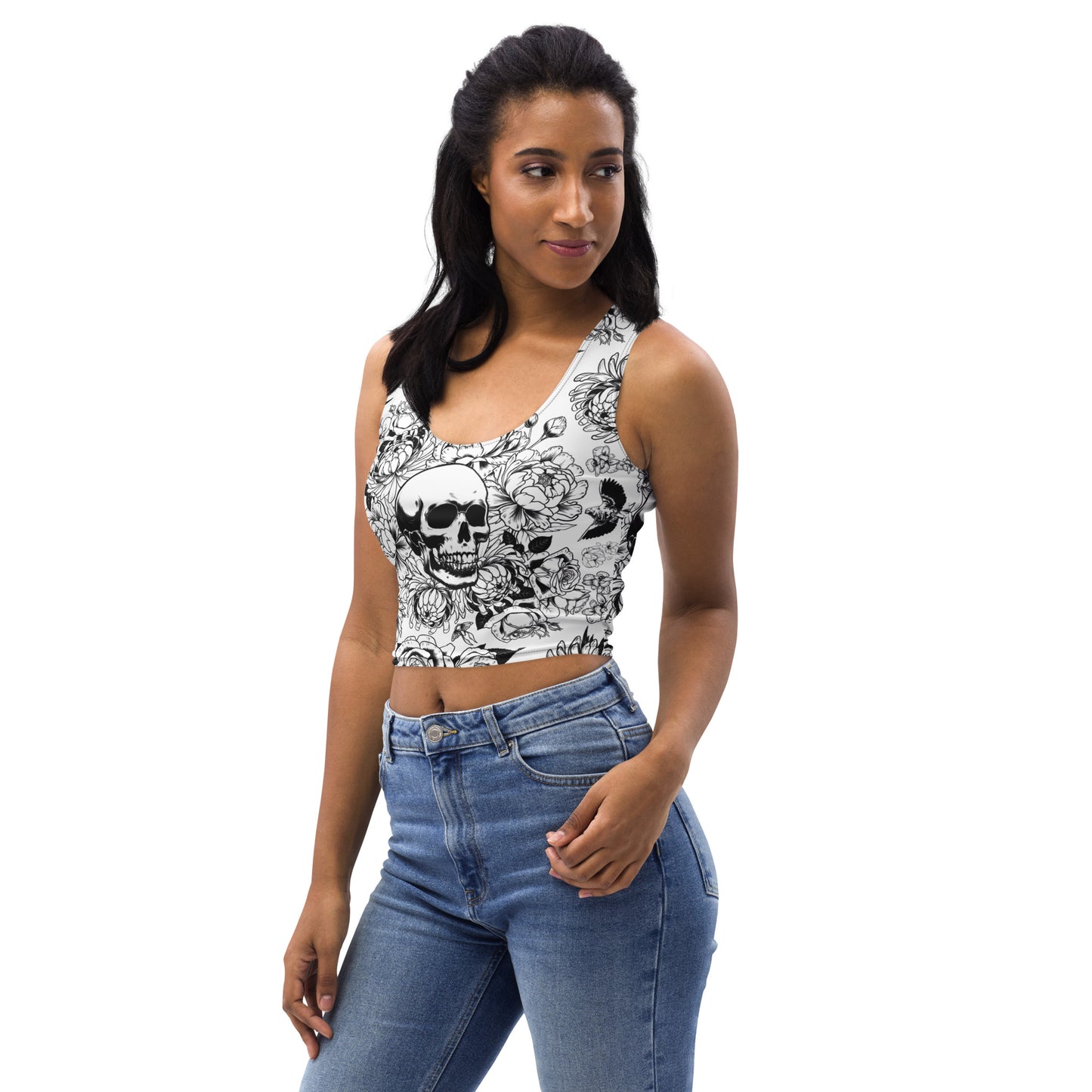 The Bone Garden Crop Top