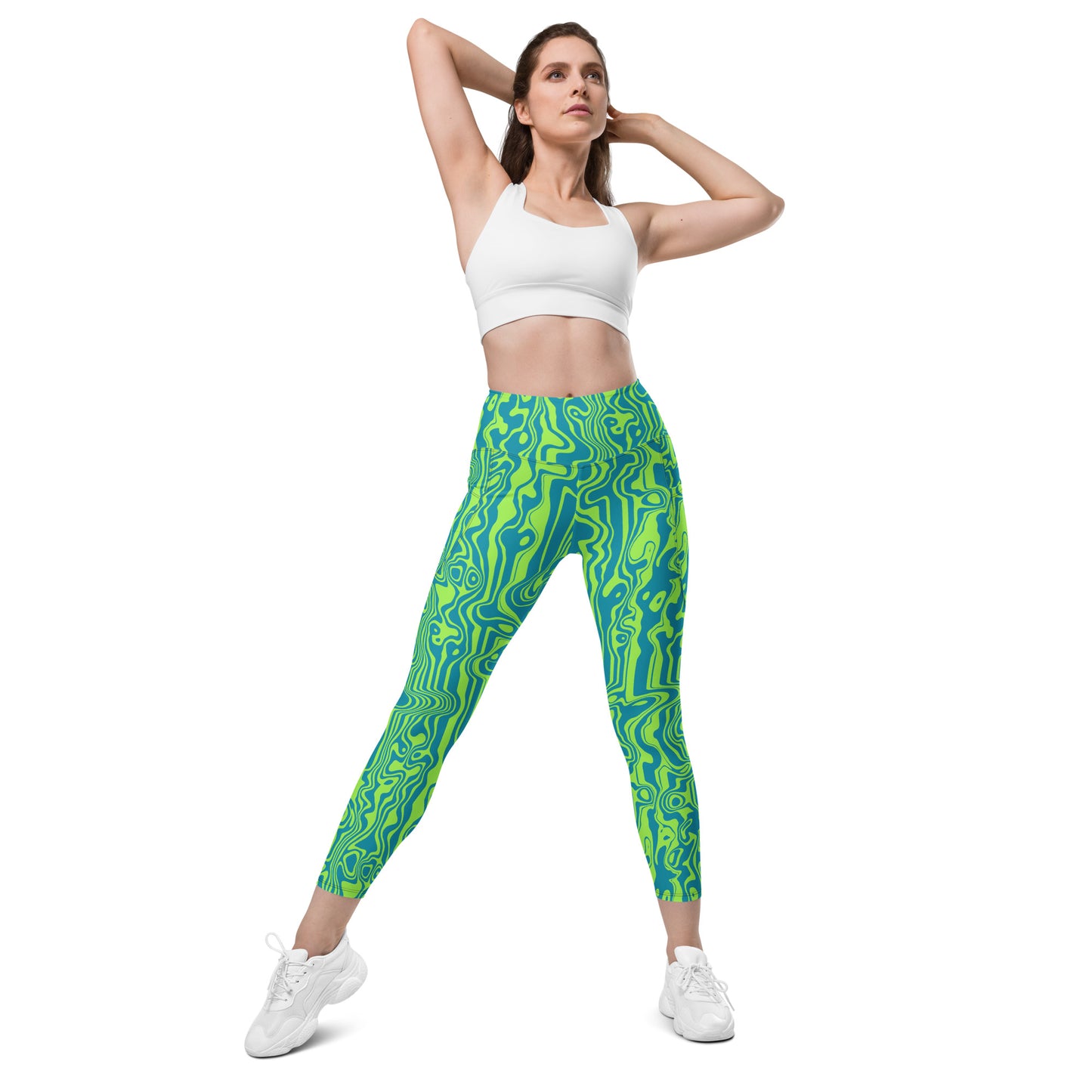 Liquid Lines Leggings (with pockets)