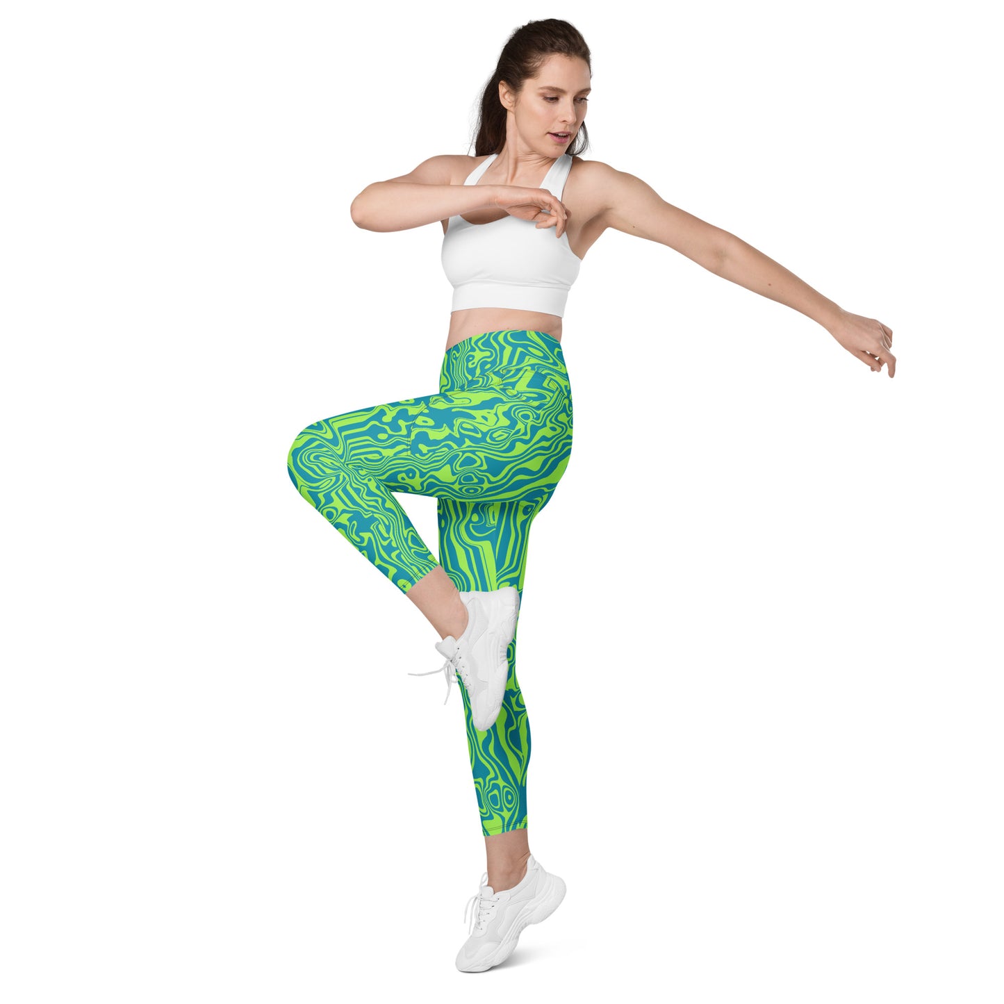 Liquid Lines Leggings (with pockets)