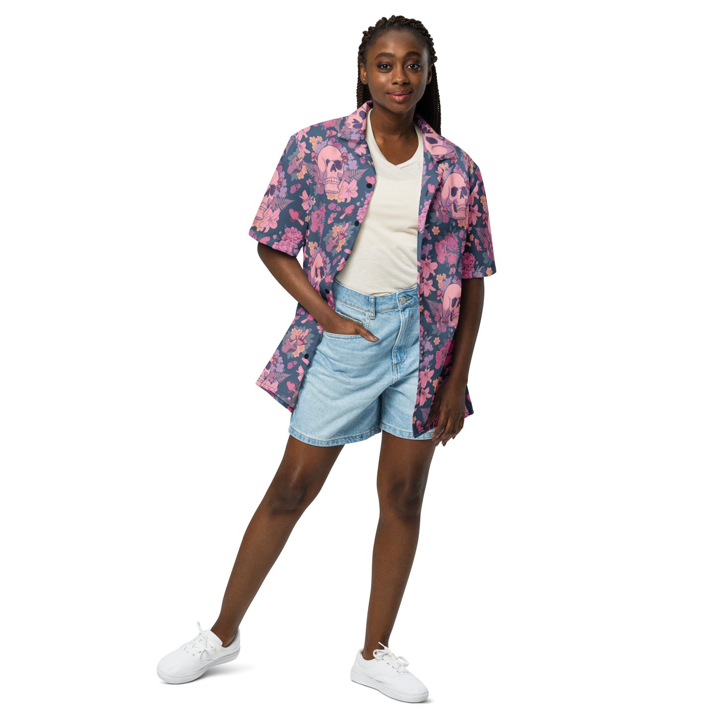 Bloom & Doom Button Shirt