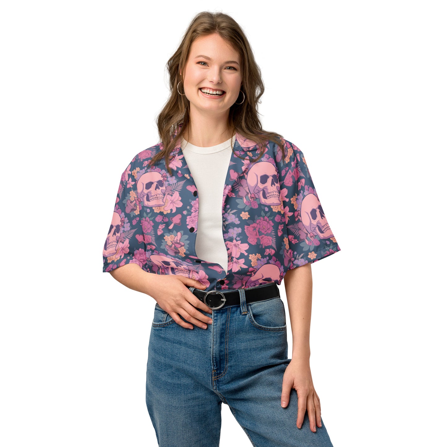 Bloom & Doom Button Shirt