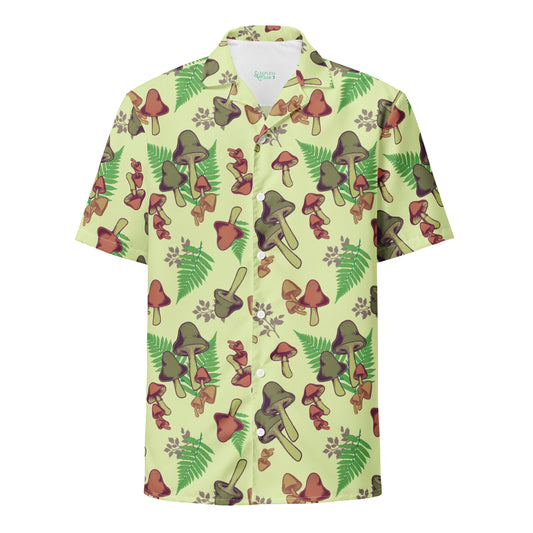 Mushroom Magic Button Shirt