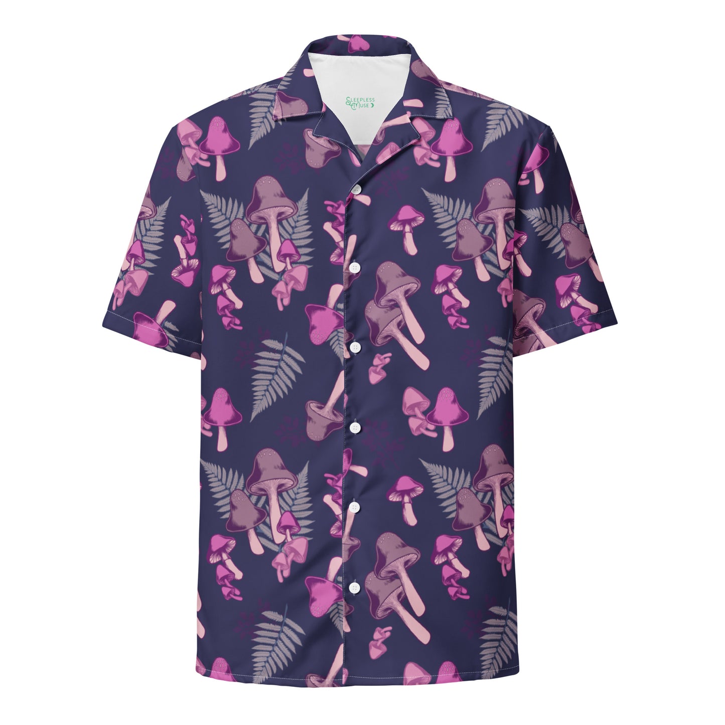 Mushroom Magic Button Shirt