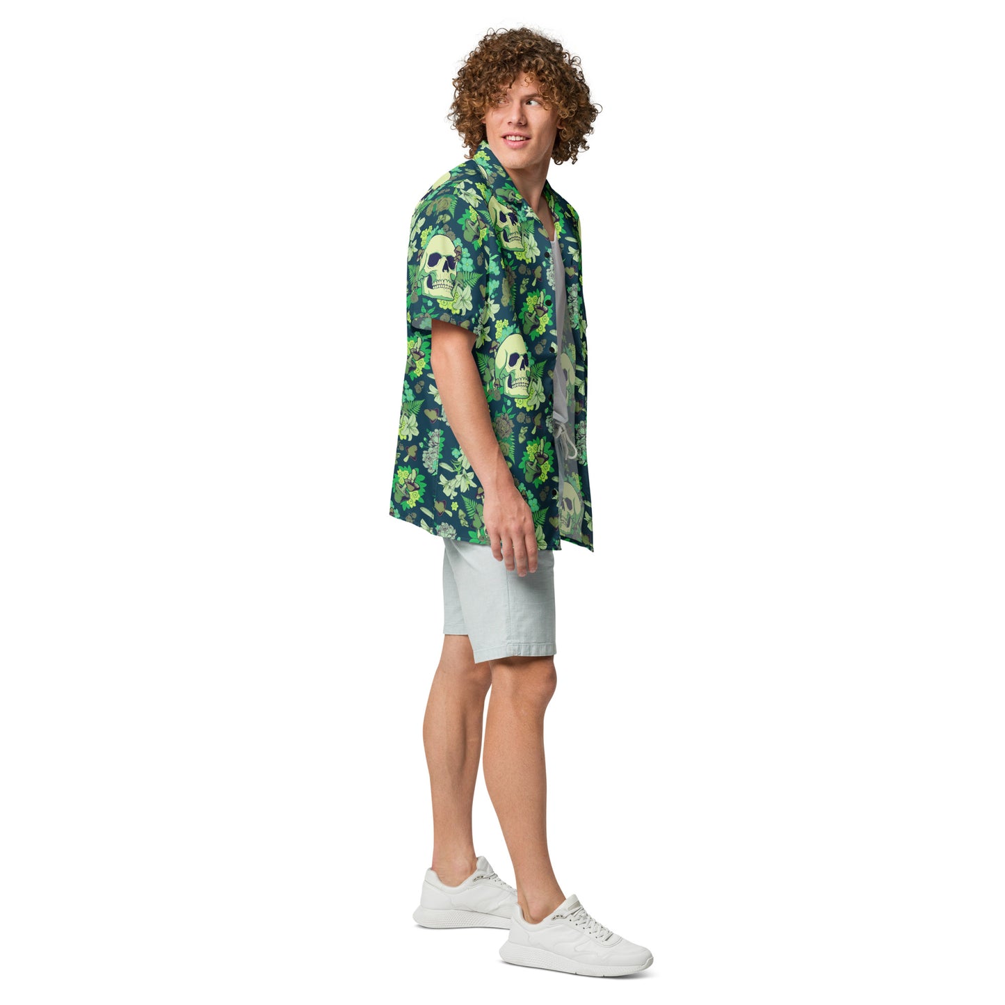 Bloom & Doom Button Shirt