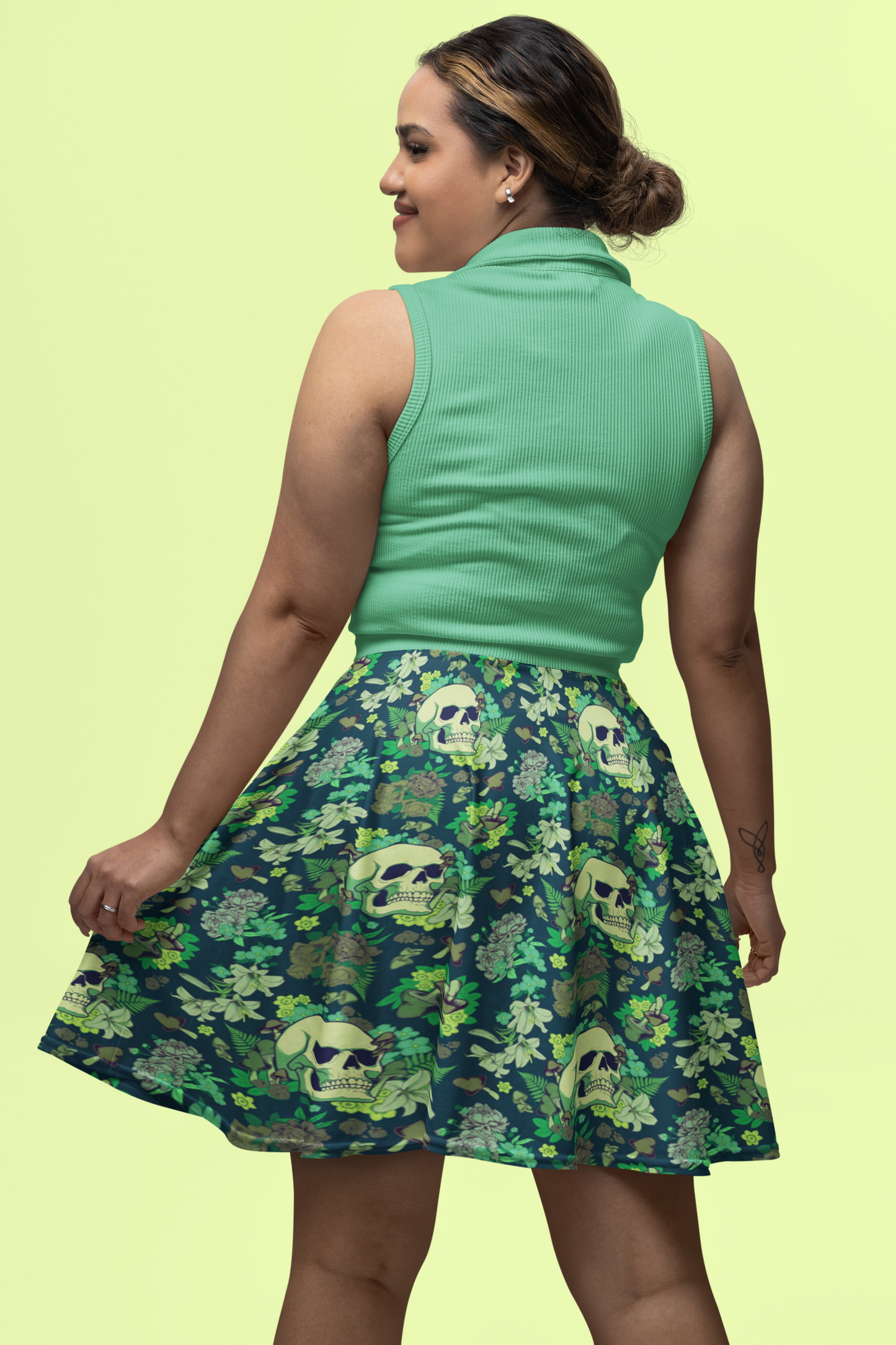 Bloom & Doom Skater Skirt