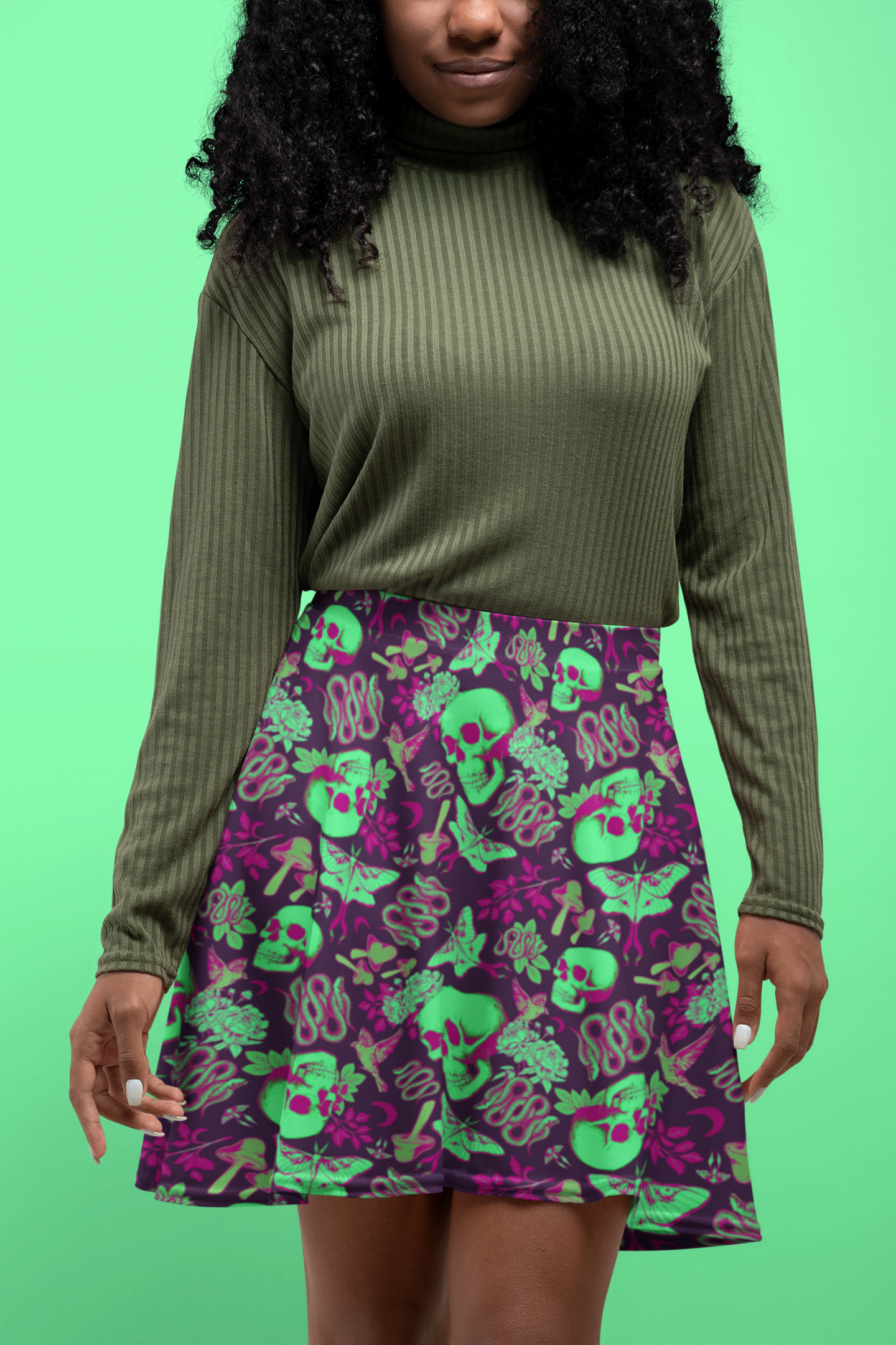 Witchy Sh*t Skater Skirt