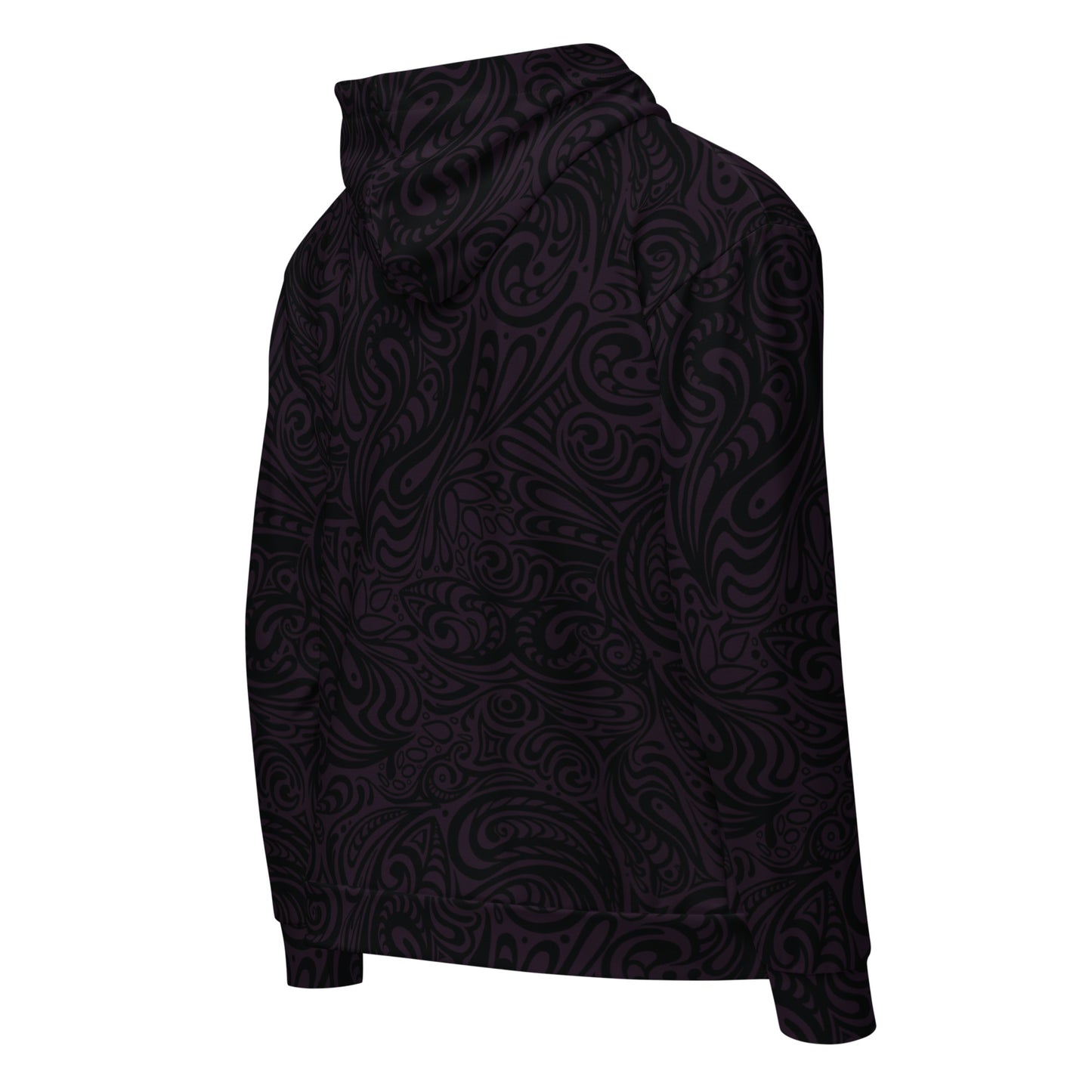 Subtle Swirl Zip Hoodie