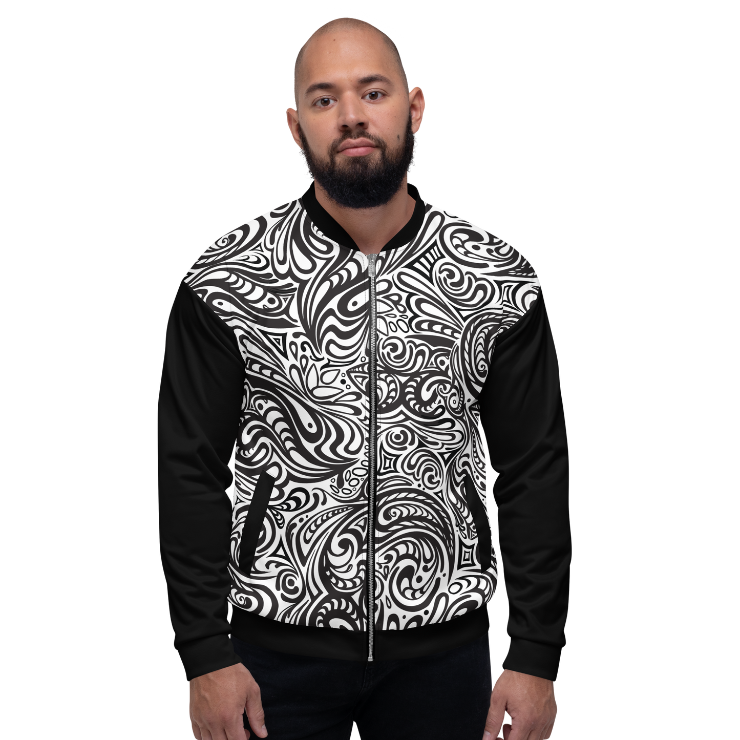 Ebb & Flow Unisex Bomber Jacket