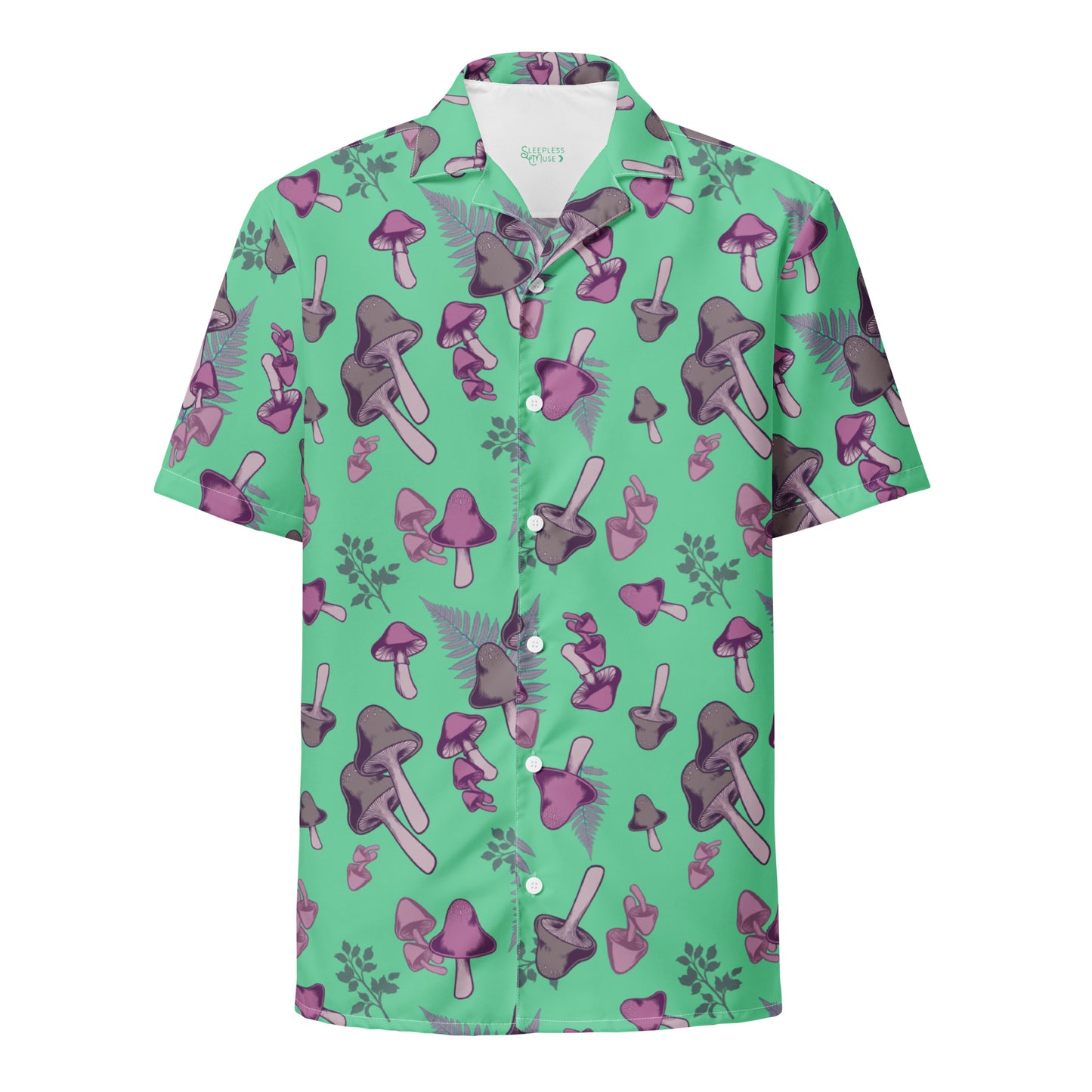 Mushroom Magic Button Shirt