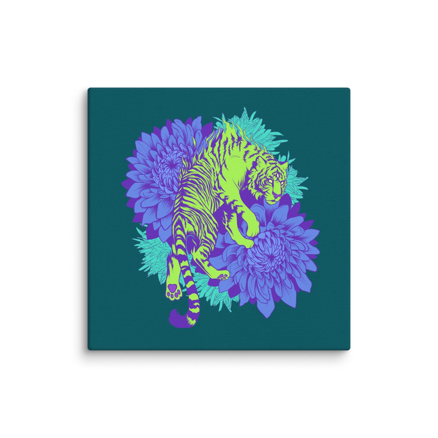Electric Eden Canvas Print