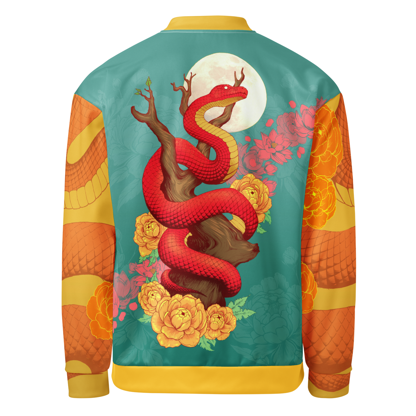 Year of the Snake Unisex Bomber Jacket