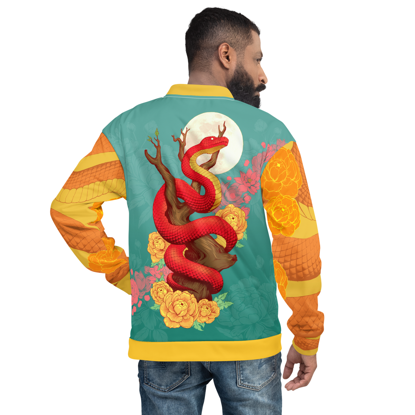 Year of the Snake Unisex Bomber Jacket