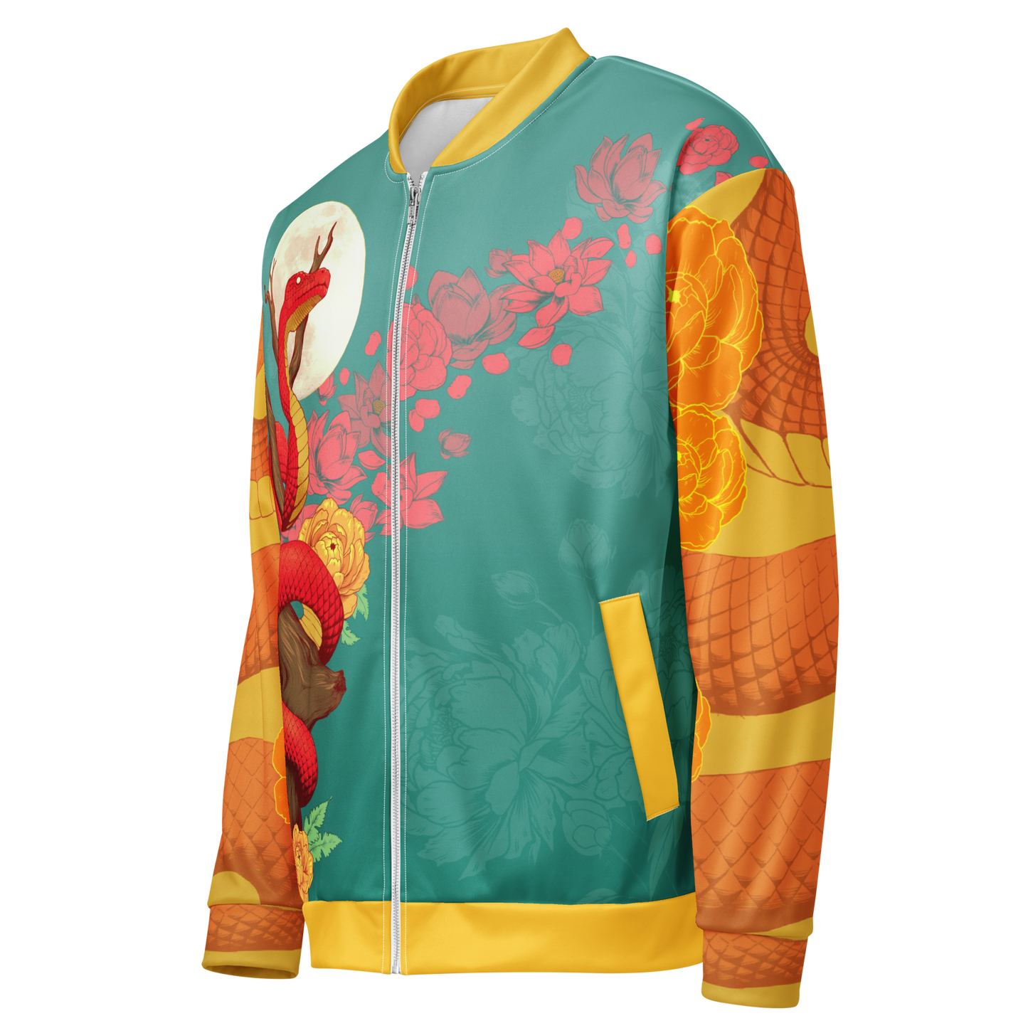 Year of the Snake Unisex Bomber Jacket