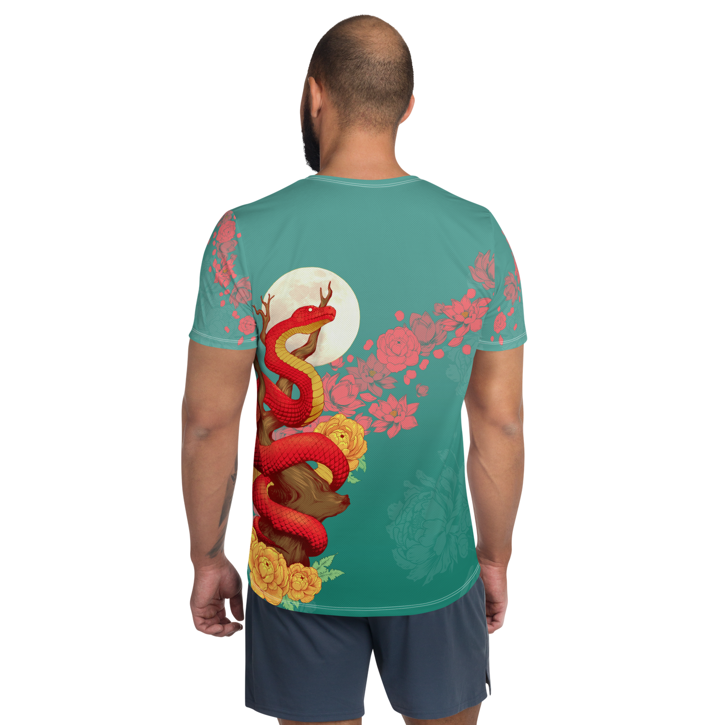 Year of the Snake Men's Athletic T-shirt