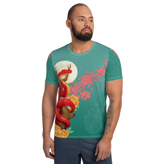 Year of the Snake Men's Athletic T-shirt