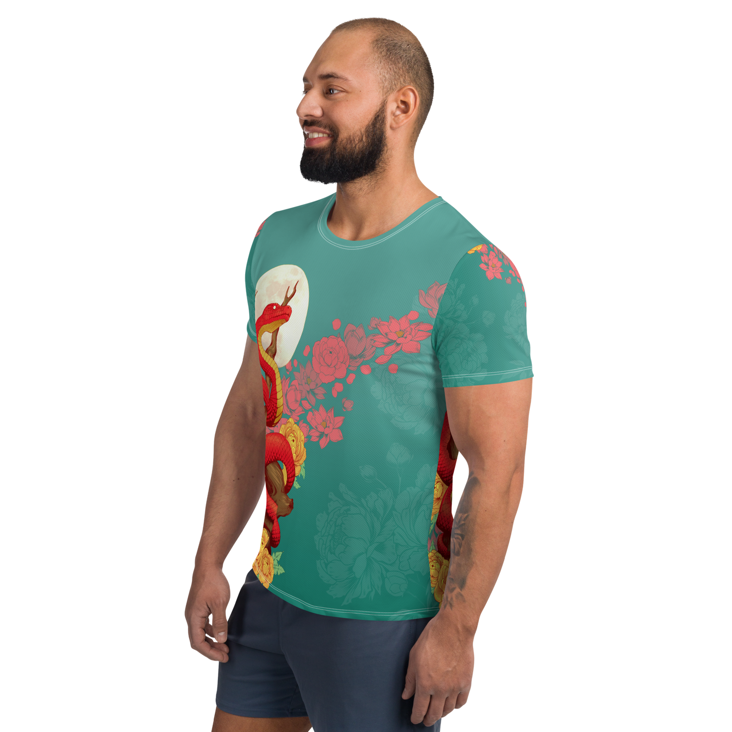 Year of the Snake Men's Athletic T-shirt