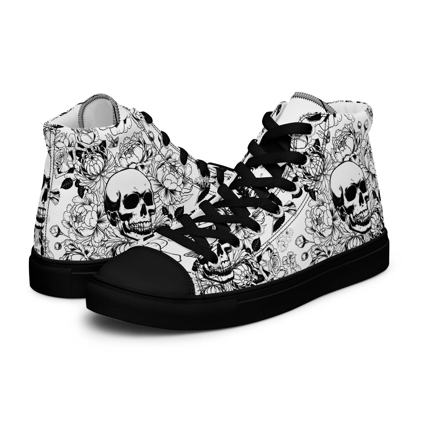 The Bone Garden Women’s High Top Sneakers
