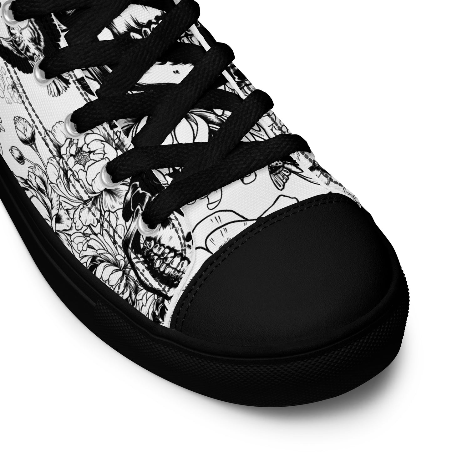 The Bone Garden Women’s High Top Sneakers