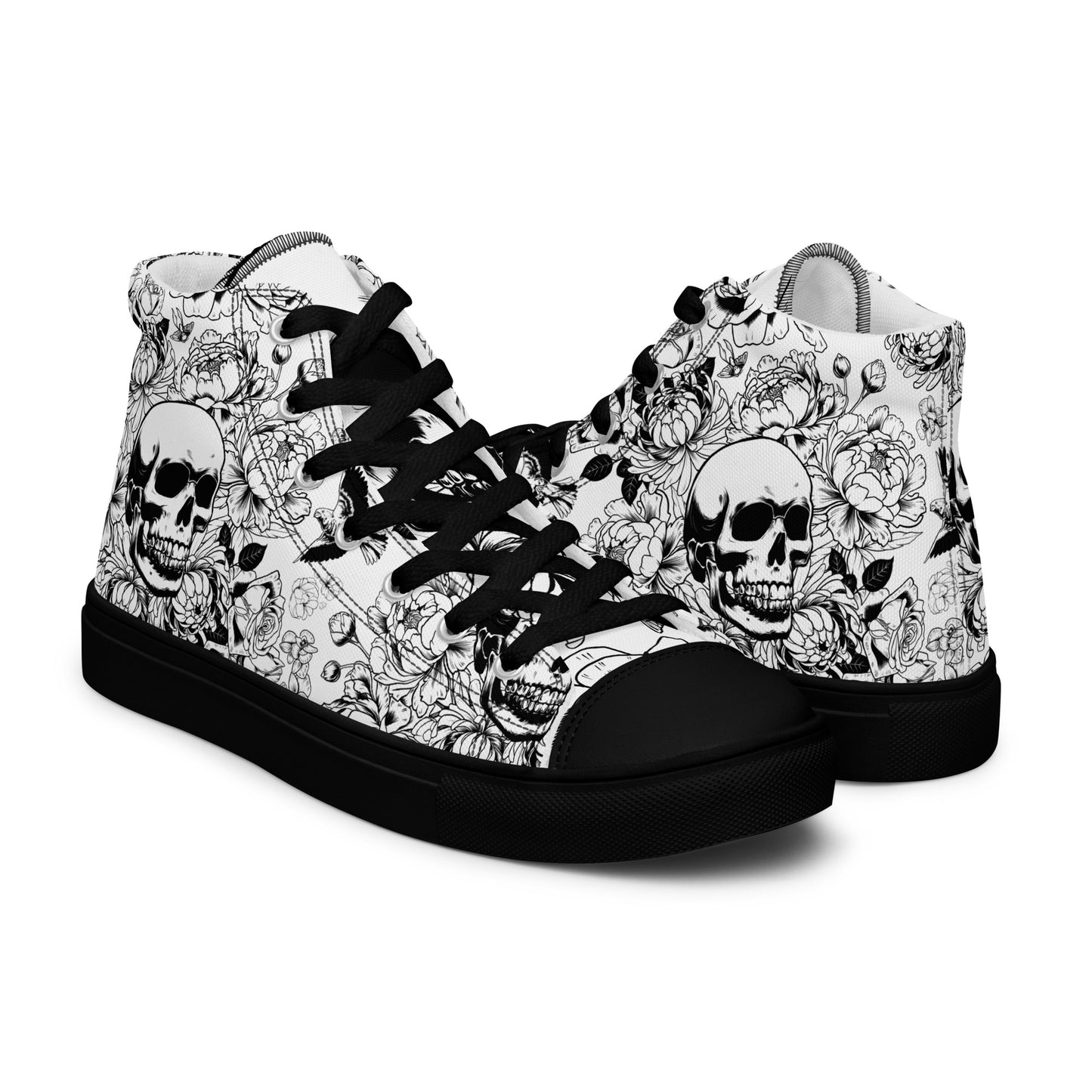 The Bone Garden Women’s High Top Sneakers